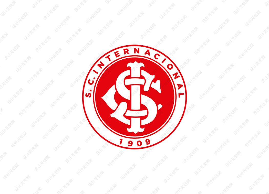巴西国际足球俱乐部队徽logo矢量素材