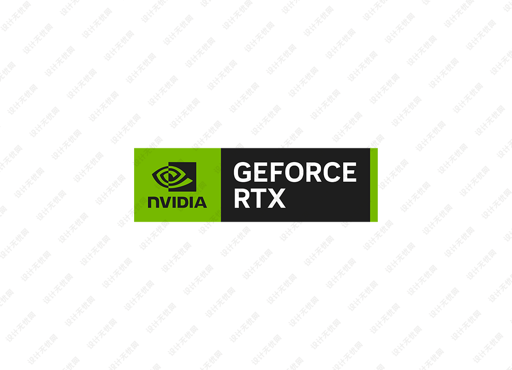 英伟达GeForce RTX显卡logo矢量标志素材