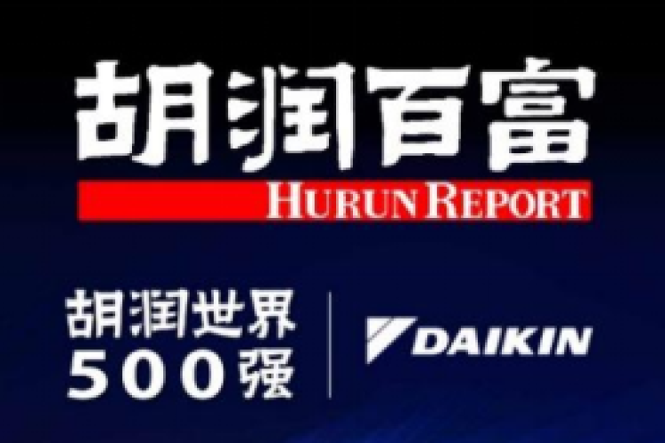 大金品牌力再获认可！连续四年入选胡润世界500强