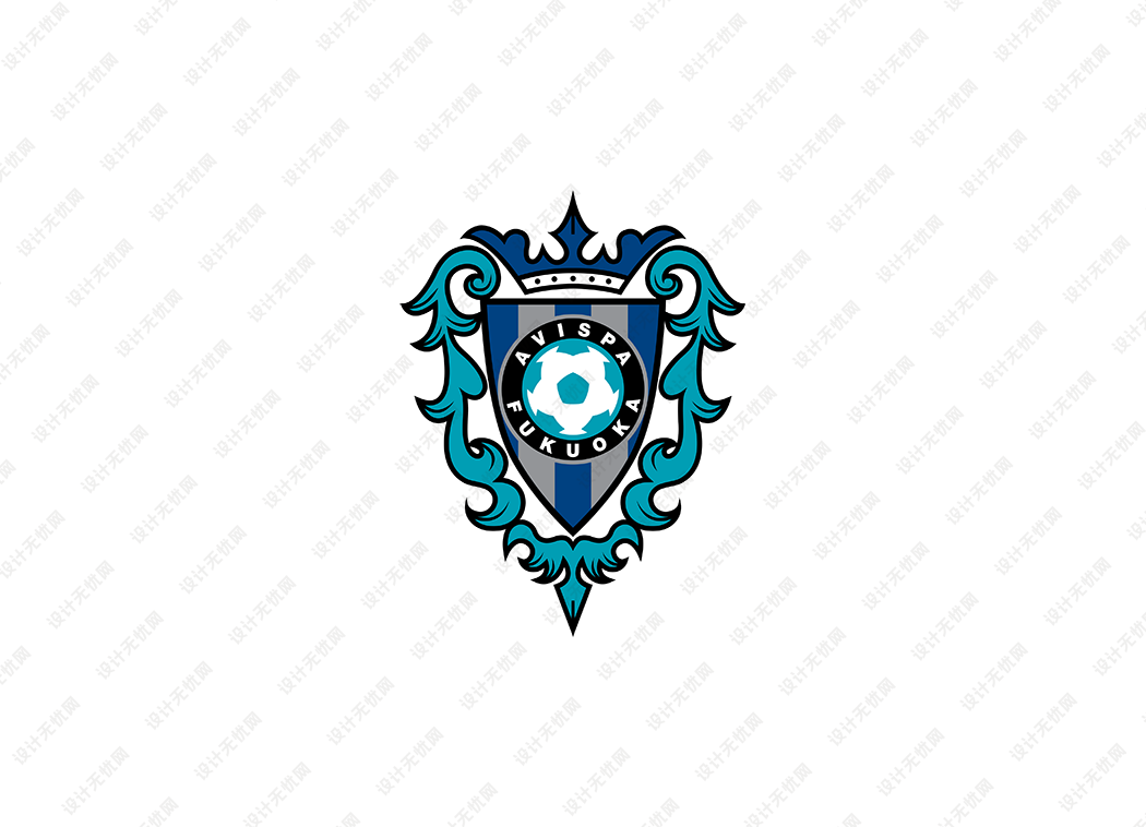 福冈黄蜂队徽logo矢量素材
