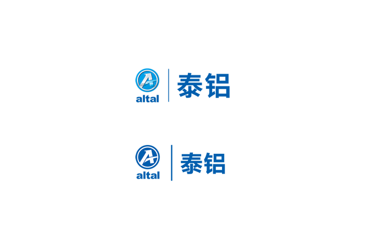 泰铝logo矢量标志素材