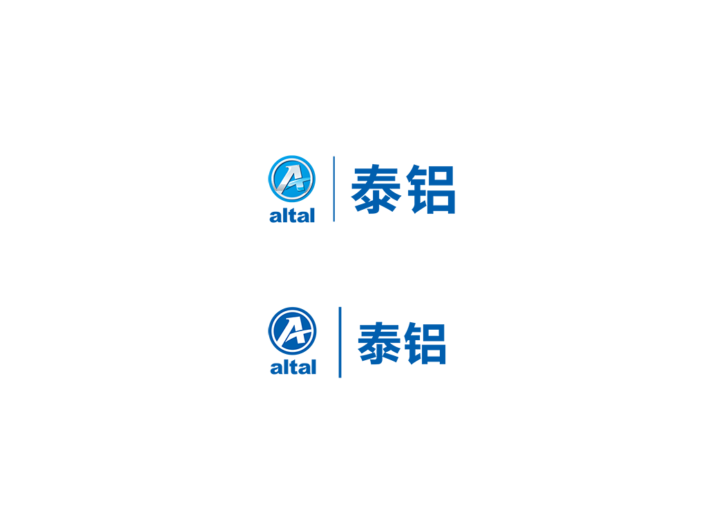 泰铝logo矢量标志素材