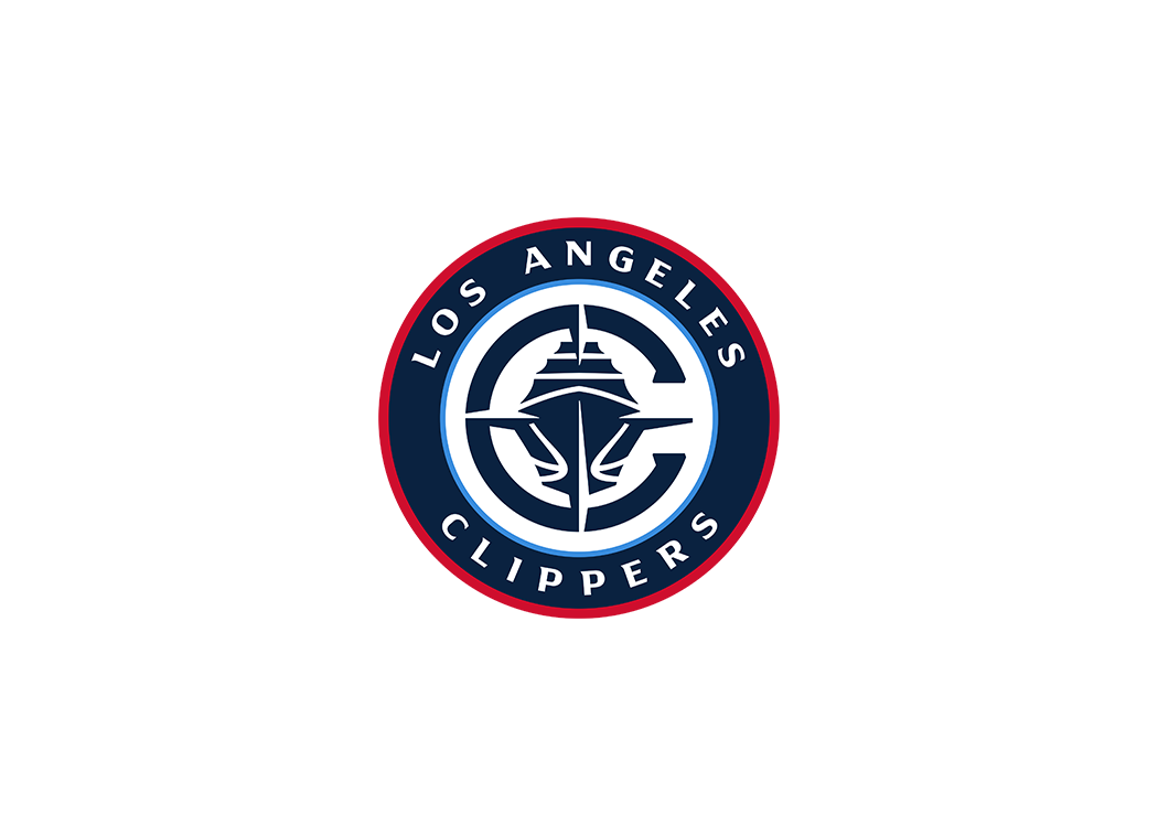 NBA洛杉矶快船队(2024版)logo矢量素材