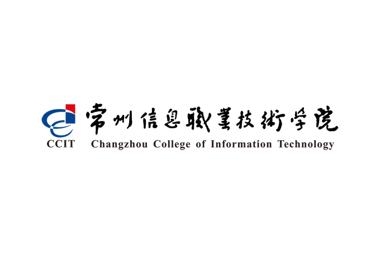 常州信息职业技术学院校徽logo矢量标志素材