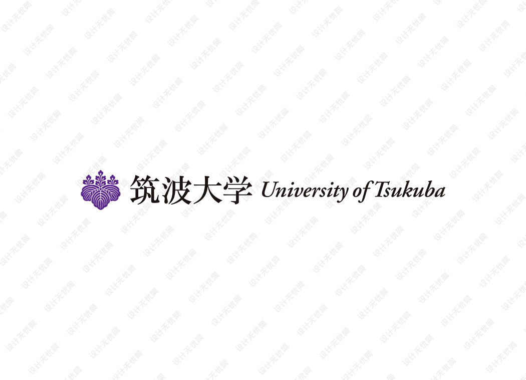 日本筑波大学校徽logo矢量标志素材