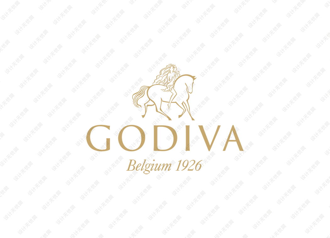 GODIVA歌帝梵巧克力logo矢量标志素材