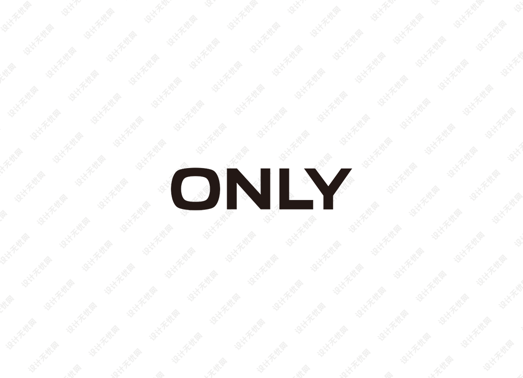 ONLY服饰品牌logo矢量标志素材