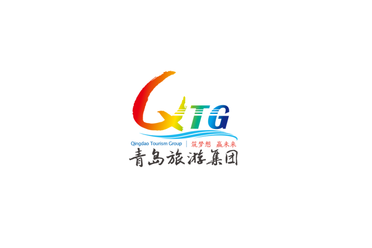 青岛旅游集团logo矢量标志素材
