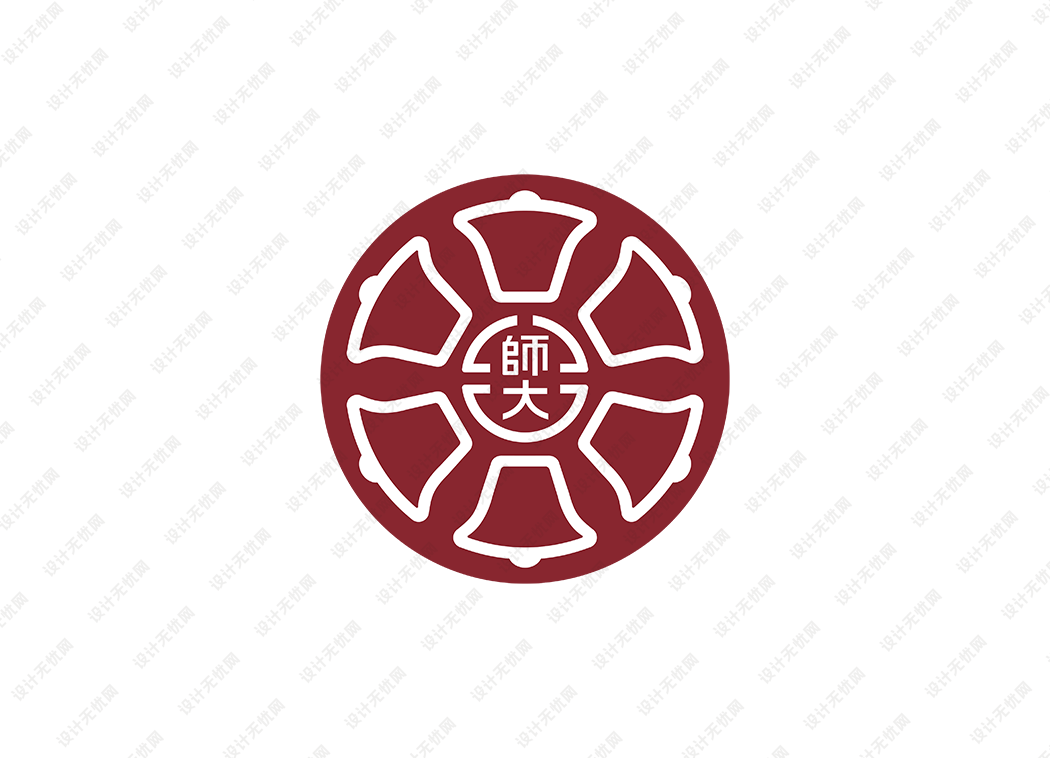 台湾师范大学校徽logo矢量标志素材