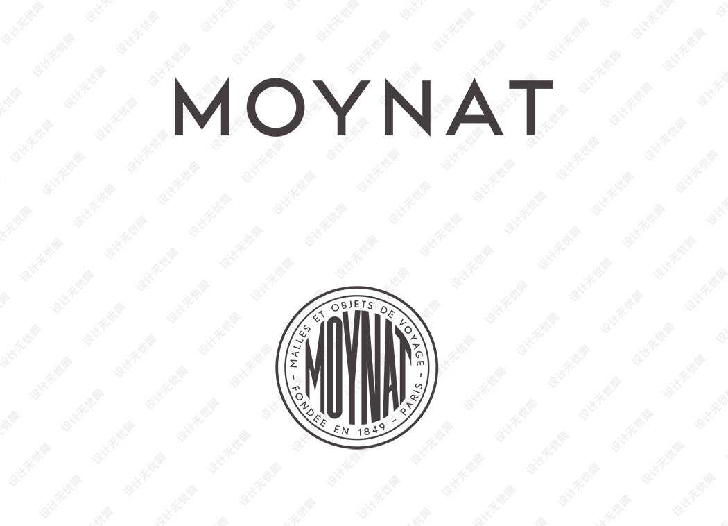 MOYNAT（摩奈）logo矢量标志素材