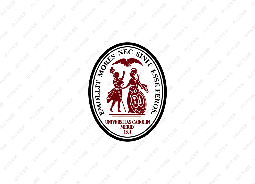 南卡罗来纳大学校徽logo矢量标志素材
