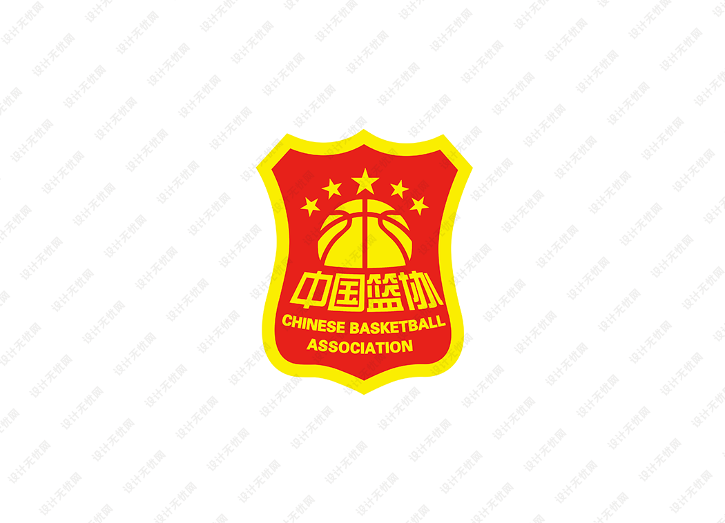 中国篮协logo矢量标志素材