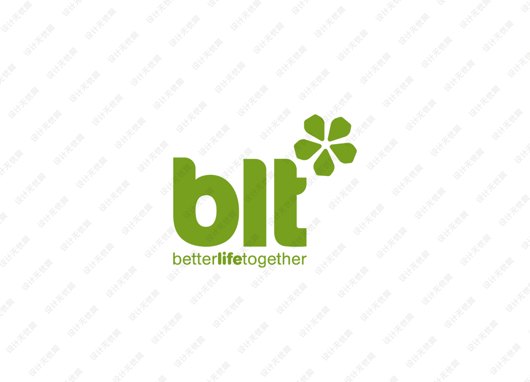 blt精品超市logo矢量标志素材