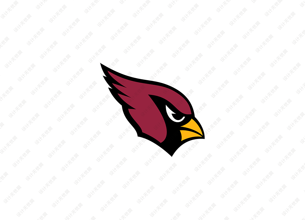 NFL: 亚利桑那红雀队徽logo矢量素材