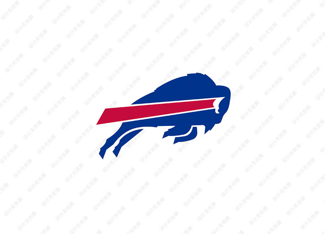 NFL: 布法罗比尔队徽logo矢量素材
