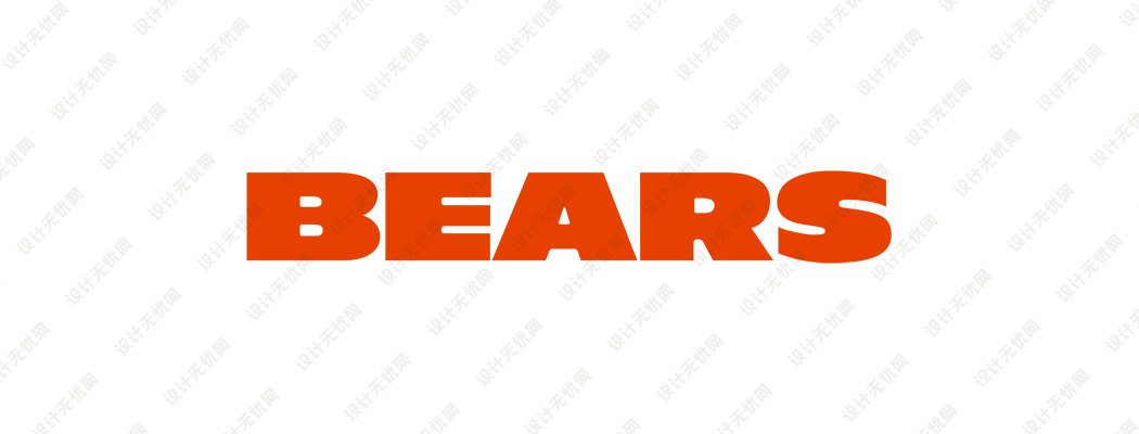 NFL: 芝加哥熊队徽logo矢量素材