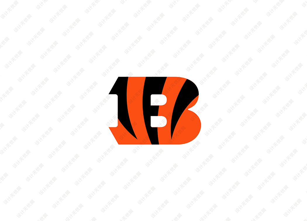 NFL: 辛辛那提猛虎队徽logo矢量素材