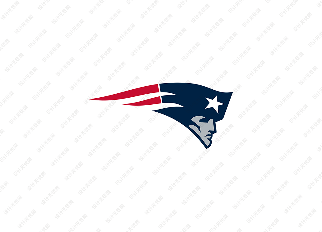 NFL: 新英格兰爱国者队徽logo矢量素材