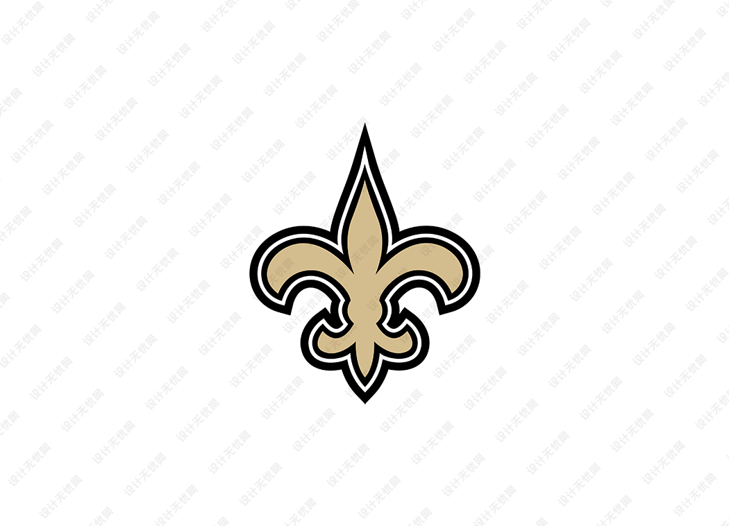 NFL: 新奥尔良圣徒队徽logo矢量素材