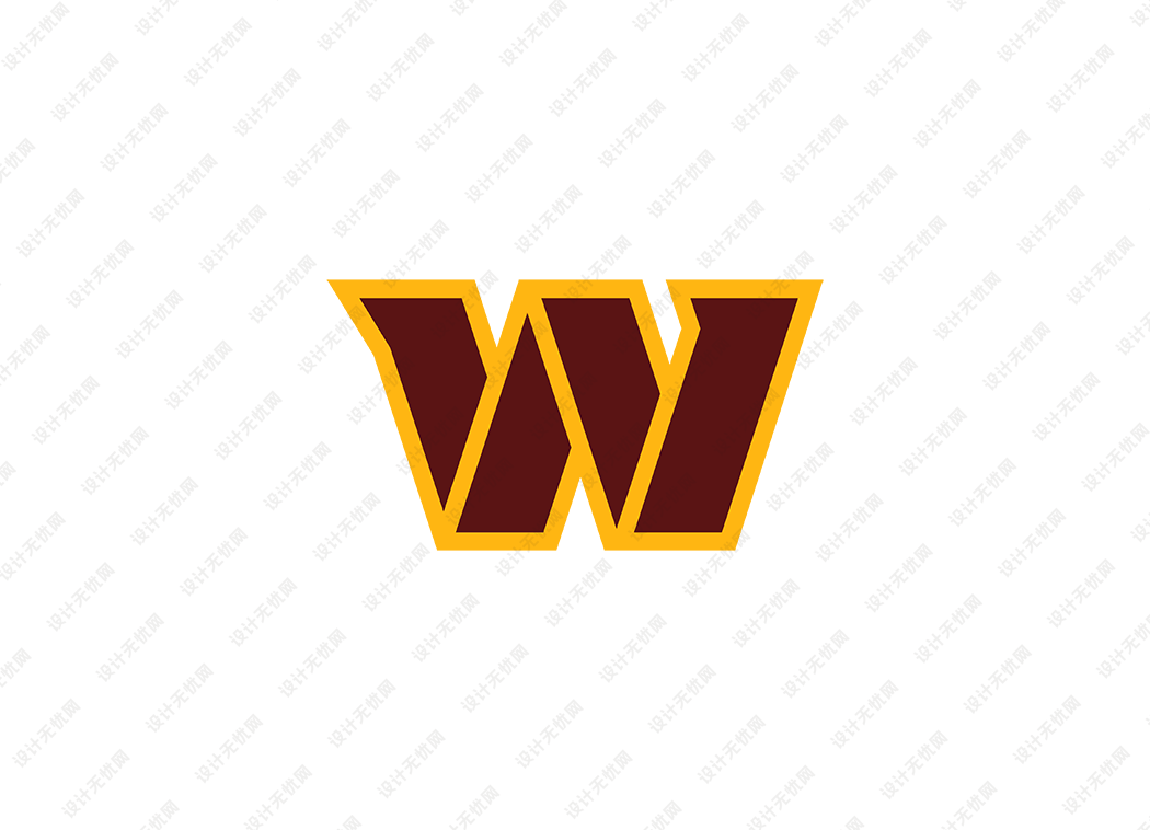 NFL: 华盛顿指挥官队徽logo矢量素材