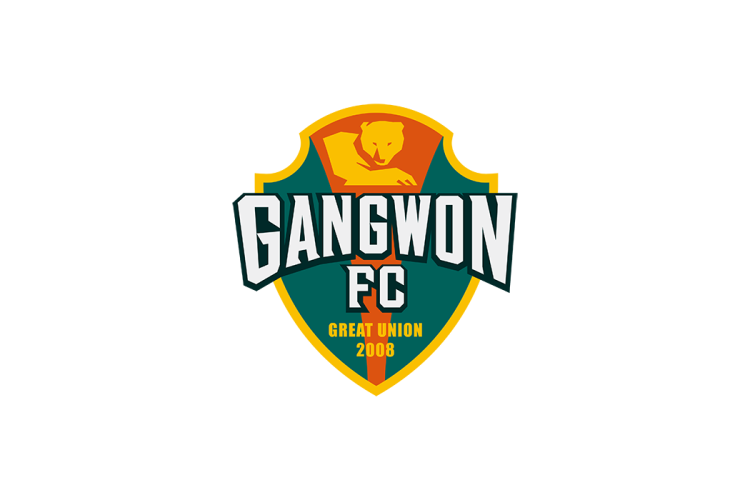江原足球俱乐部队徽logo矢量素材