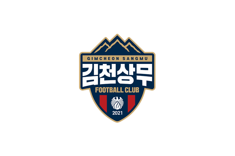 金泉尚武足球俱乐部队徽logo矢量素材