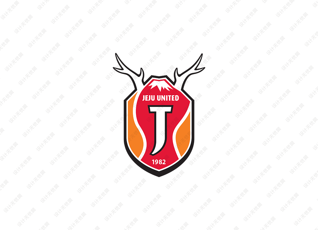 济州联足球俱乐部队徽logo矢量素材