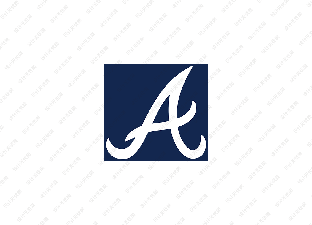 MLB: 亚特兰大勇士队徽logo矢量素材