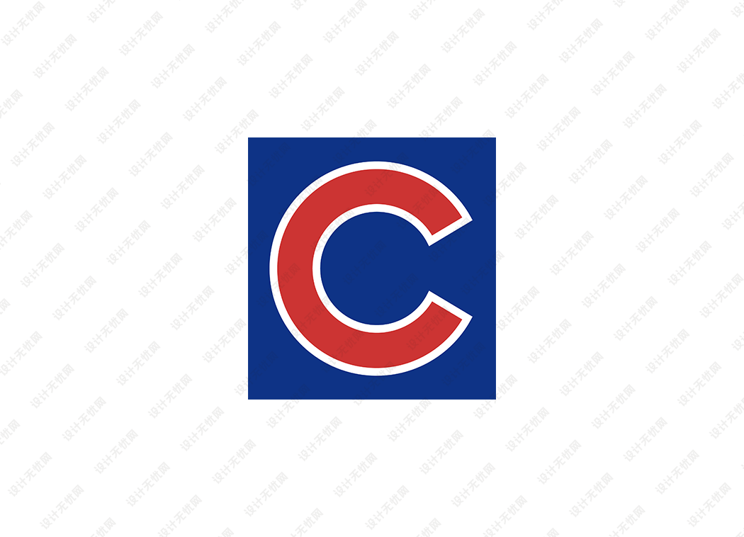 MLB: 芝加哥小熊队徽logo矢量素材