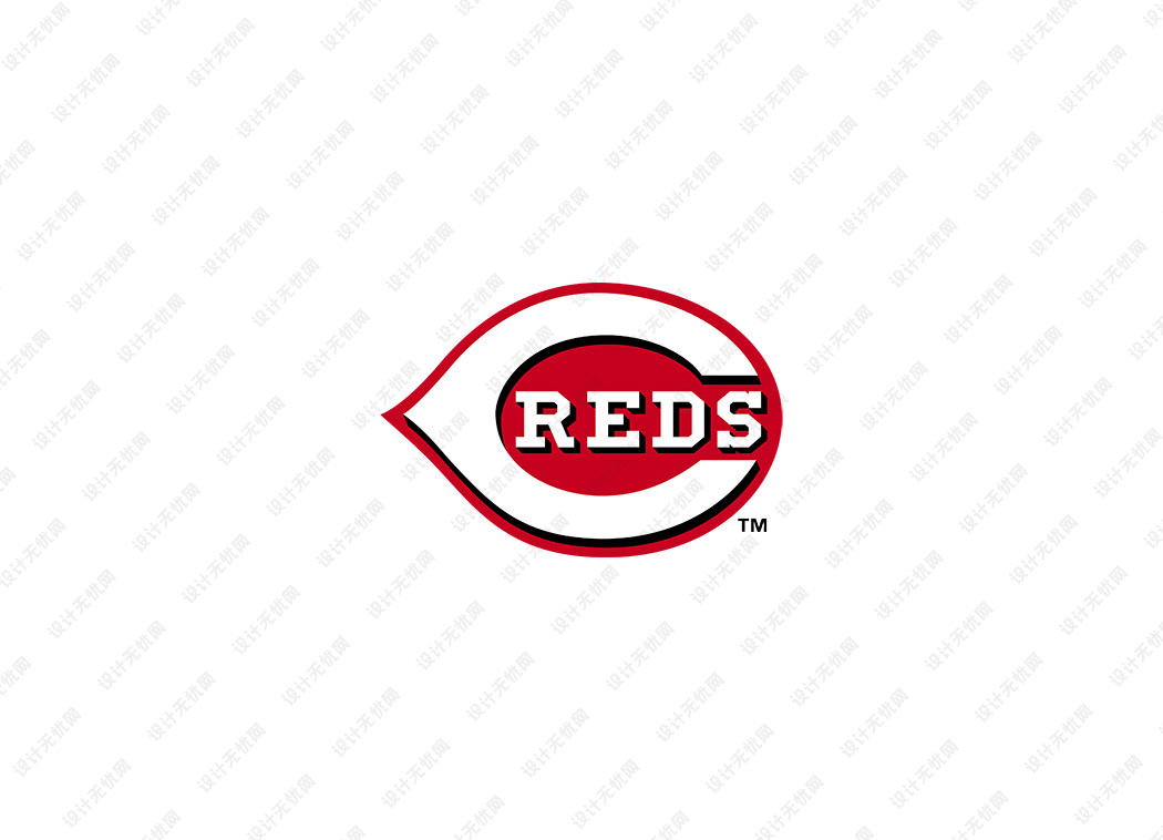 MLB: 辛辛那提红人队徽logo矢量素材