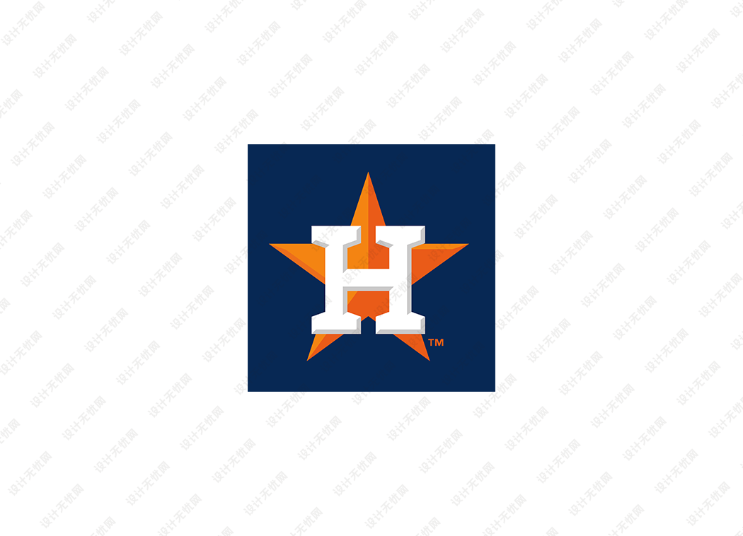 MLB: 休斯敦太空人队徽logo矢量素材