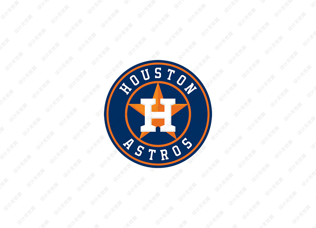 MLB: 休斯敦太空人队徽logo矢量素材