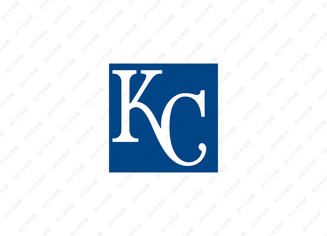 MLB: 堪萨斯城皇家队徽logo矢量素材