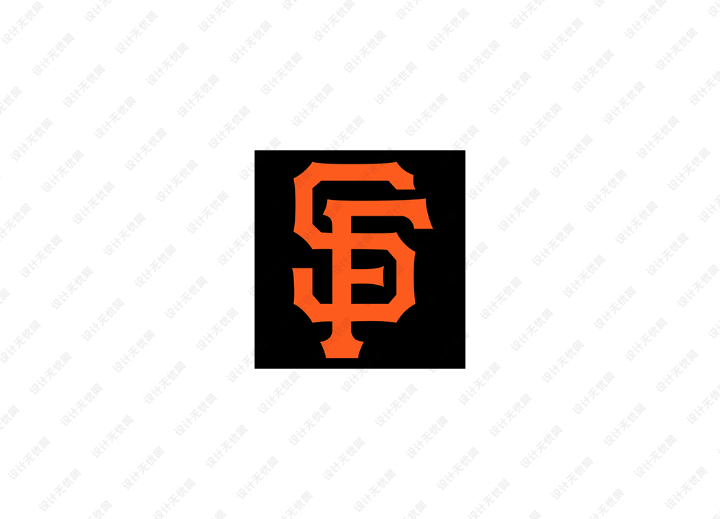 MLB: 旧金山巨人队徽logo矢量素材