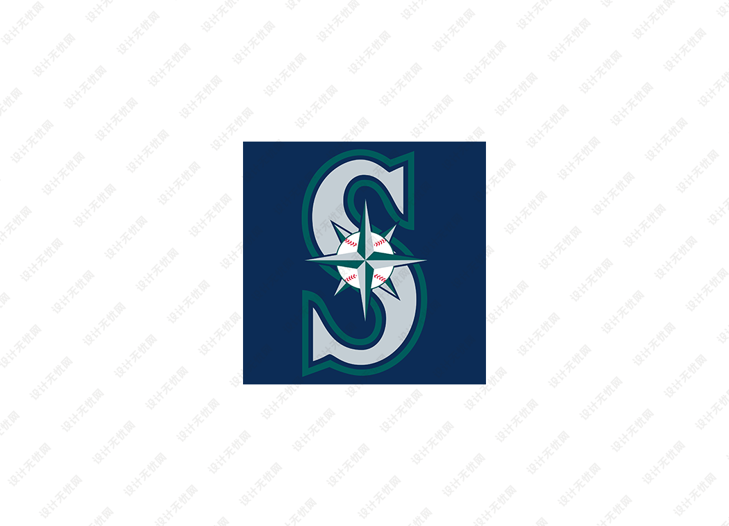 MLB: 西雅图水手队徽logo矢量素材