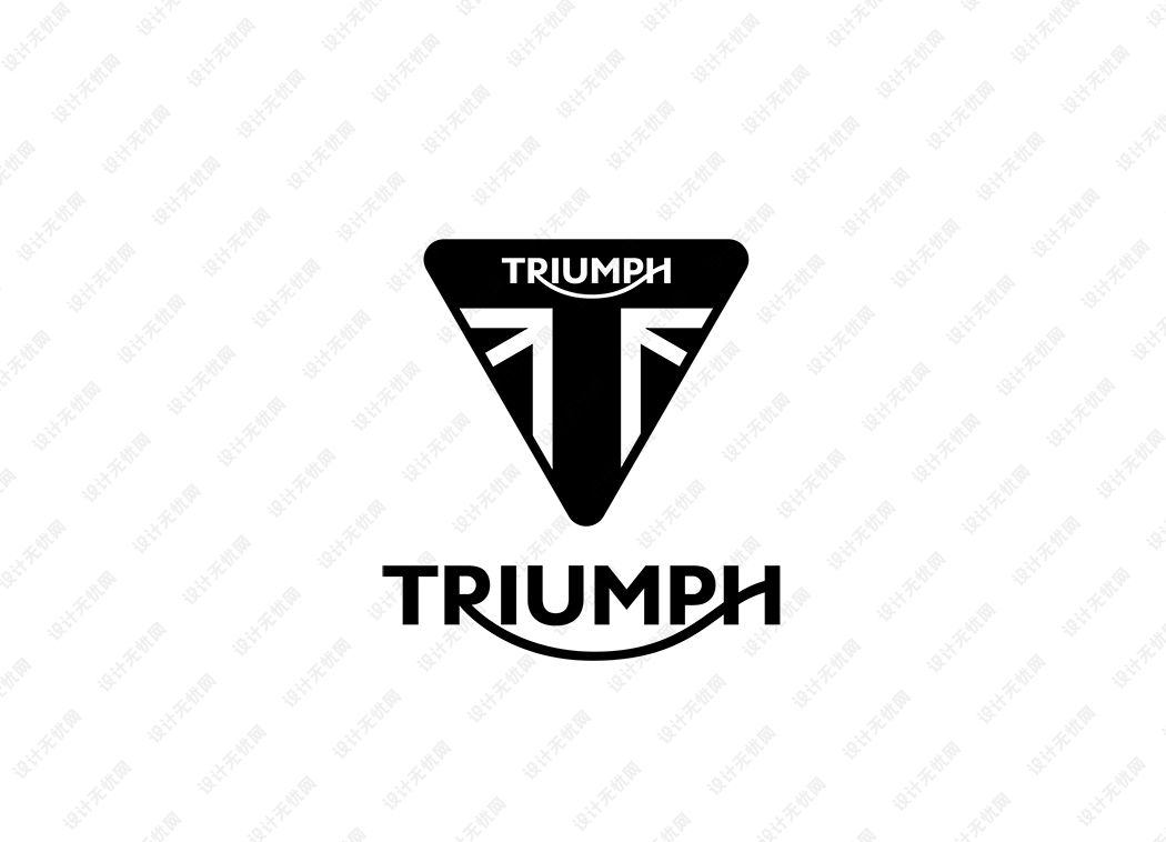 Triumph凯旋摩托logo矢量标志素材