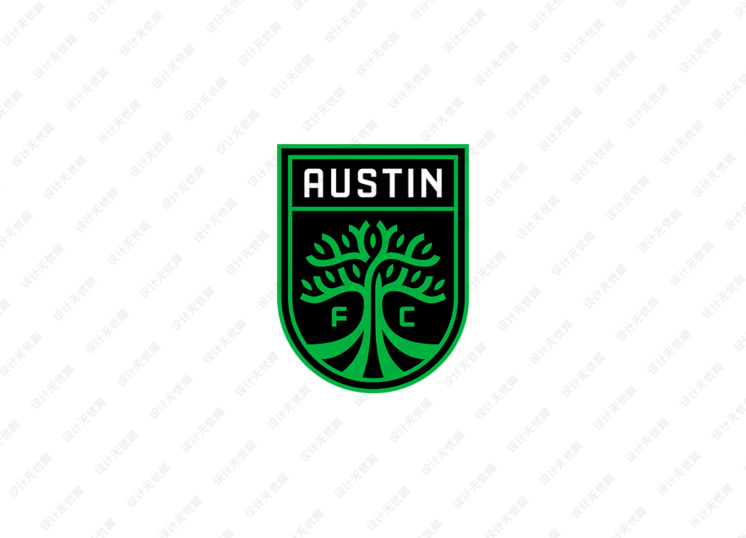 美职联: 奥斯汀足球俱乐部队徽logo矢量素材