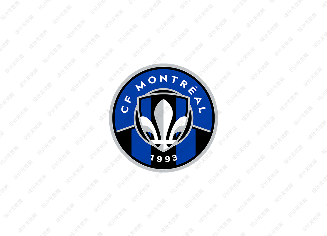 美职联: 蒙特利尔足球俱乐部队徽logo矢量素材