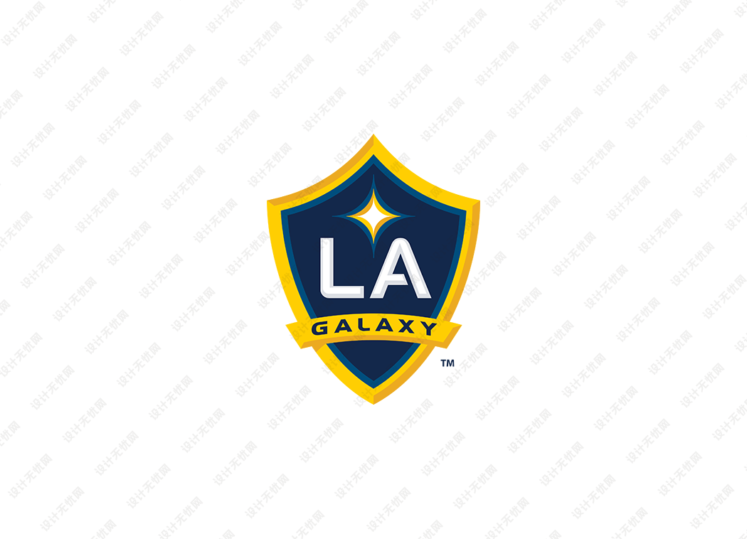 美职联: 洛杉矶银河队徽logo矢量素材