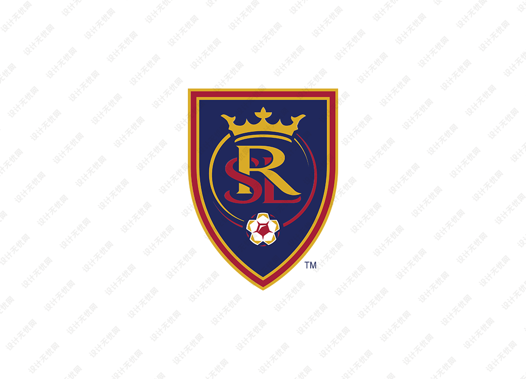 美职联: 皇家盐湖城队徽logo矢量素材