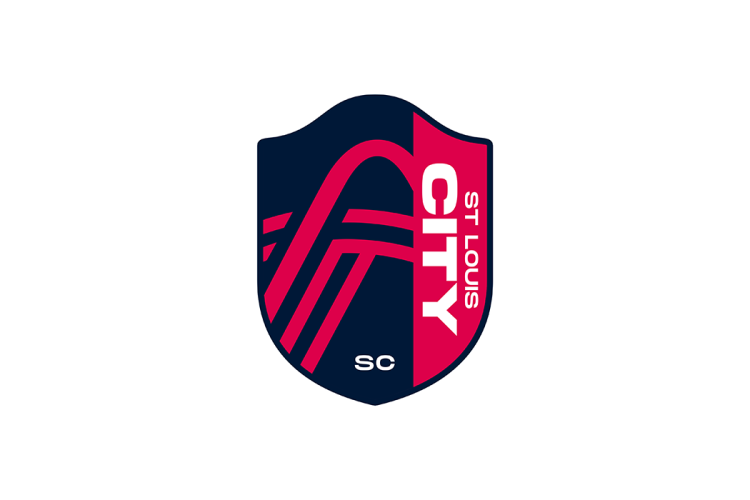 美职联: 圣路易斯城足球俱乐部队徽logo矢量素材