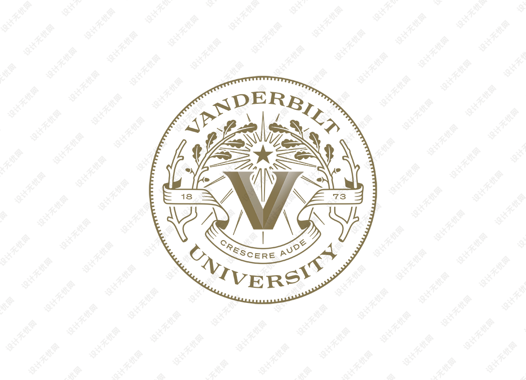 范德比尔特大学校徽logo矢量标志素材