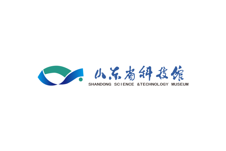 山东省科技馆logo矢量标志素材