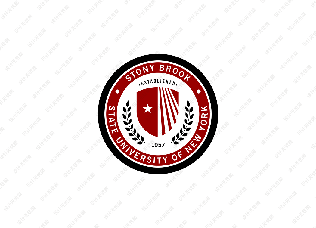 纽约州立大学石溪分校校徽logo矢量标志素材