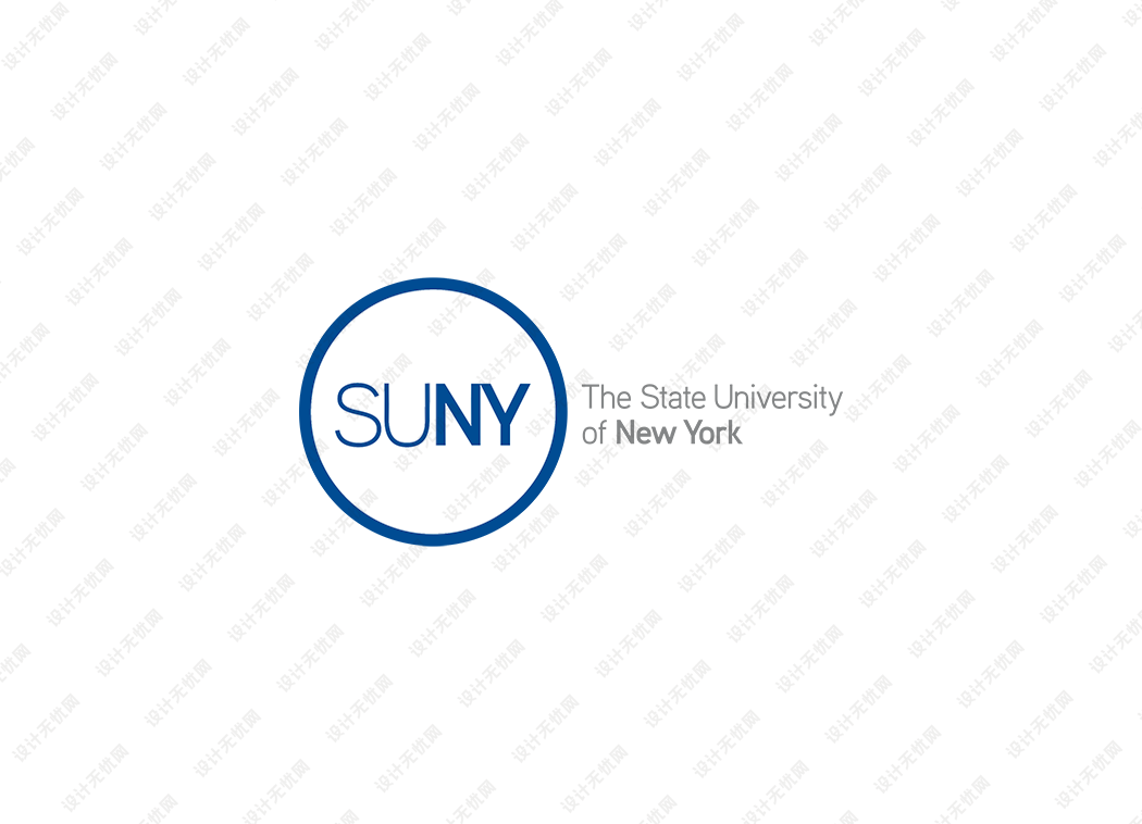 纽约州立大学校徽logo矢量标志素材