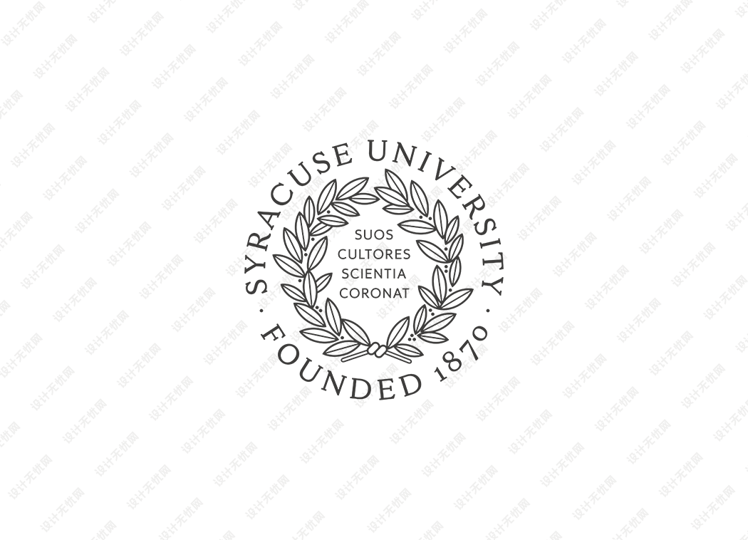雪城大学校徽logo矢量标志素材