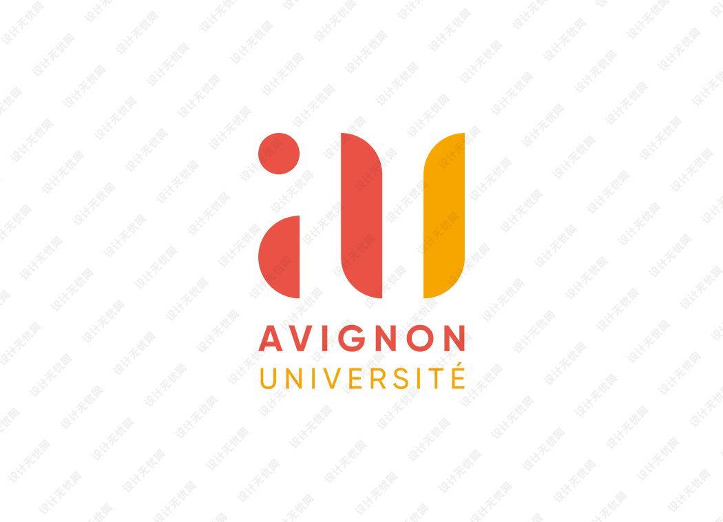 阿维尼翁大学校徽logo矢量标志素材