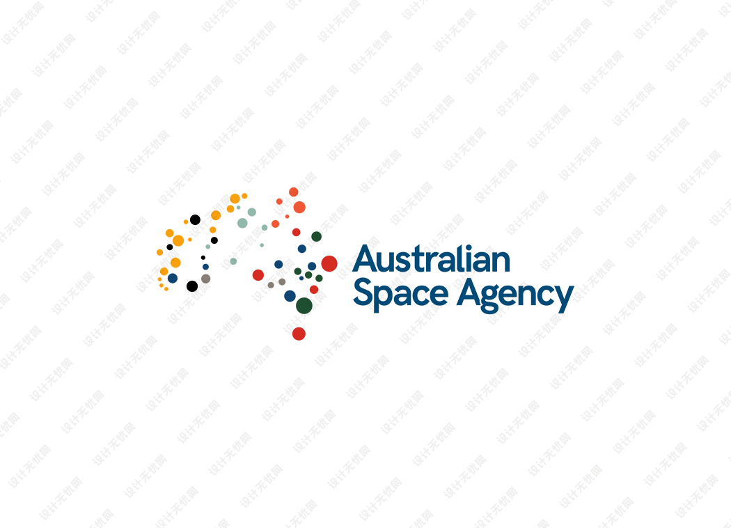 澳大利亚航天局logo矢量标志素材