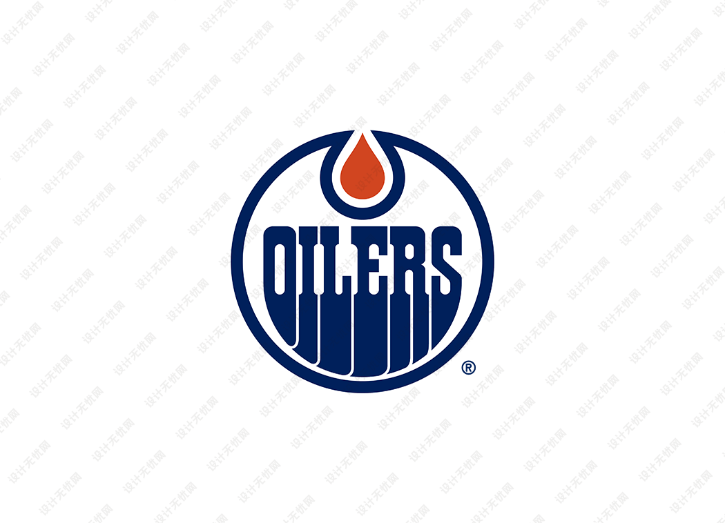 NHL: 埃德蒙顿油人队徽logo矢量素材