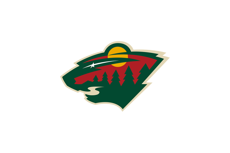 NHL: 明尼苏达狂野队徽logo矢量素材